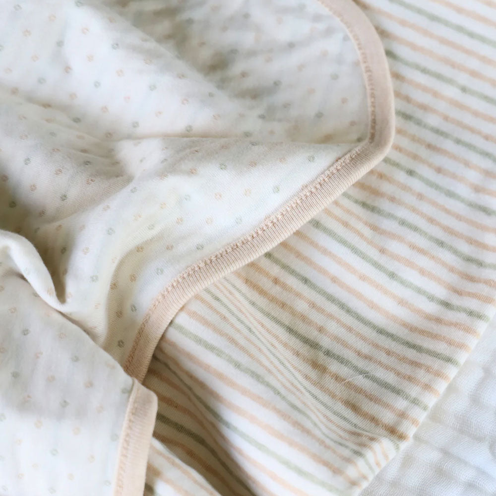 Double Knit Blanket Stripes & Dots