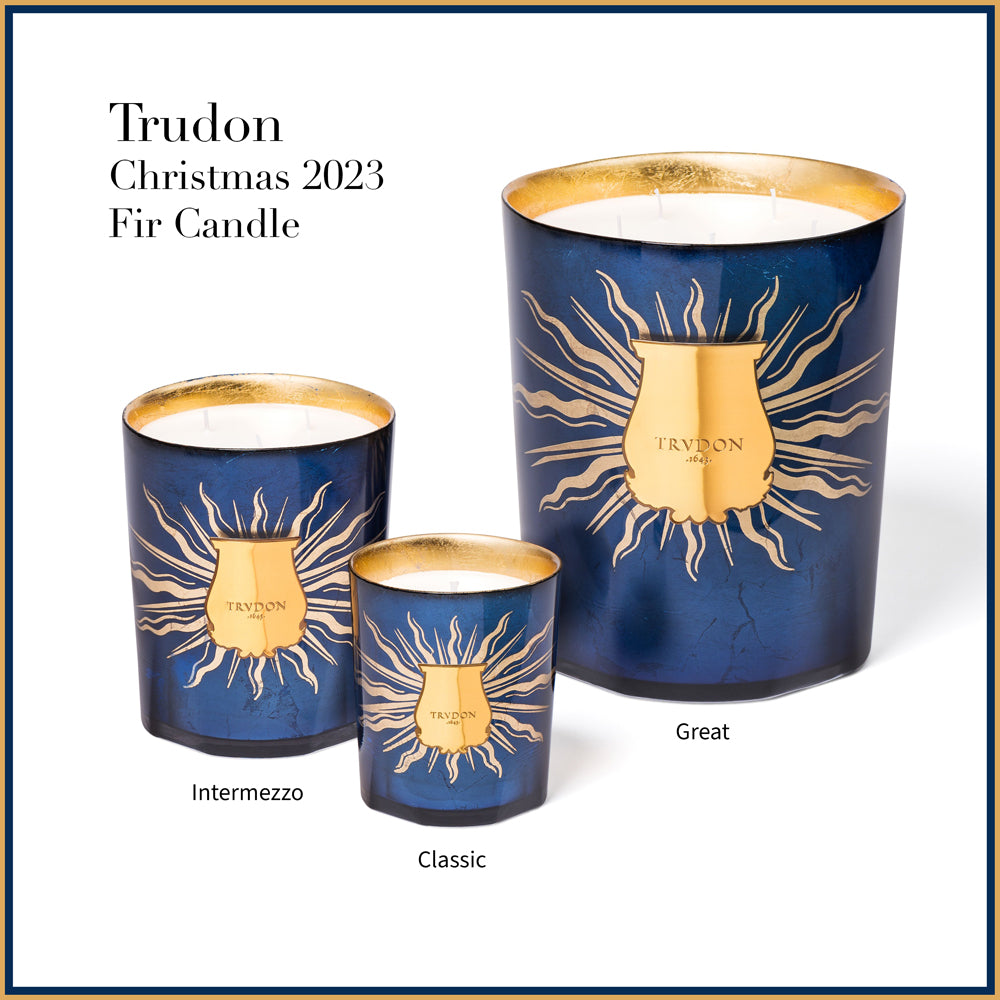 Trudon Fir Intermezzo Candle Christmas 2023 Pepperwhites