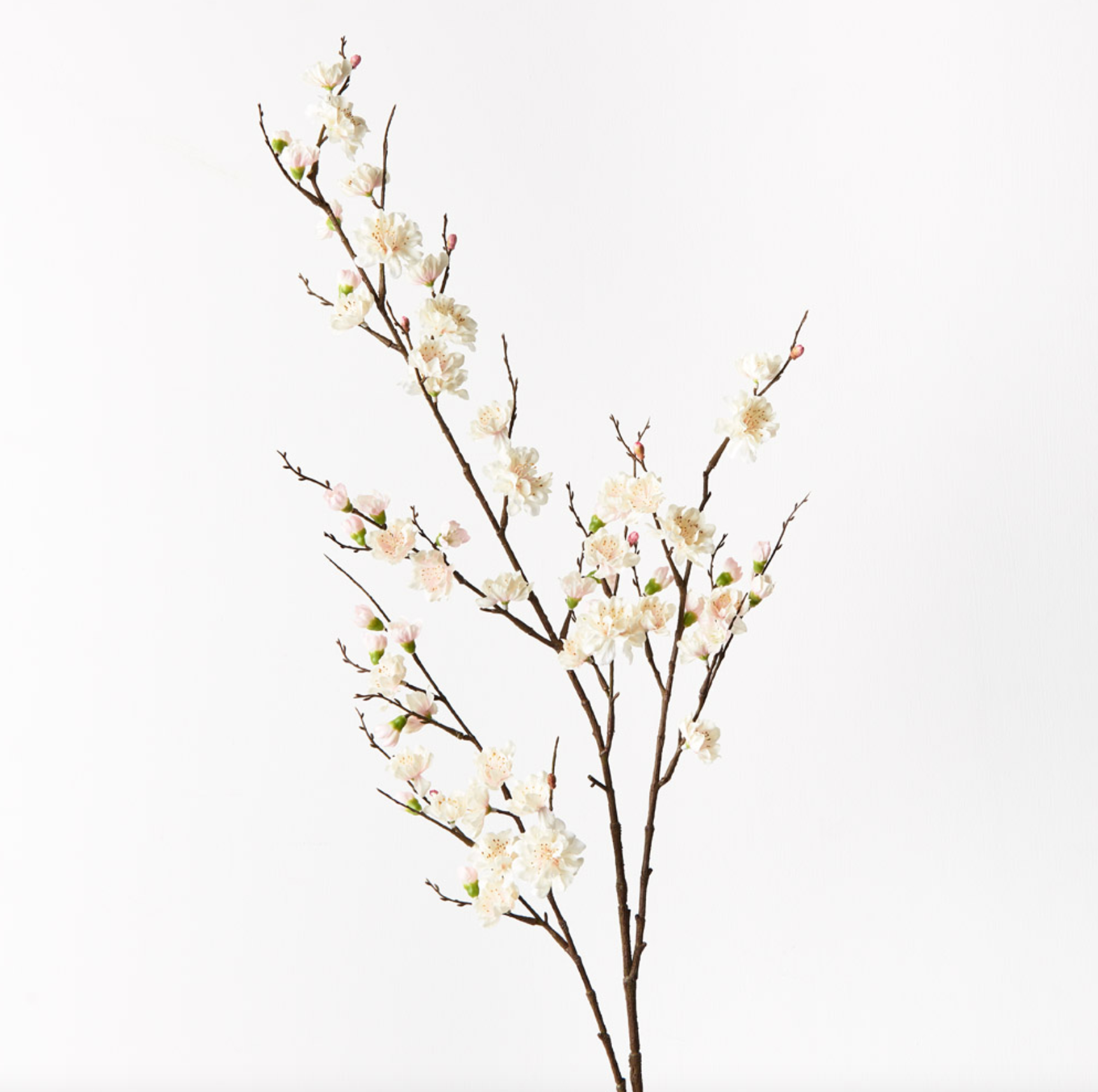 Artificial cherry blossom branch.