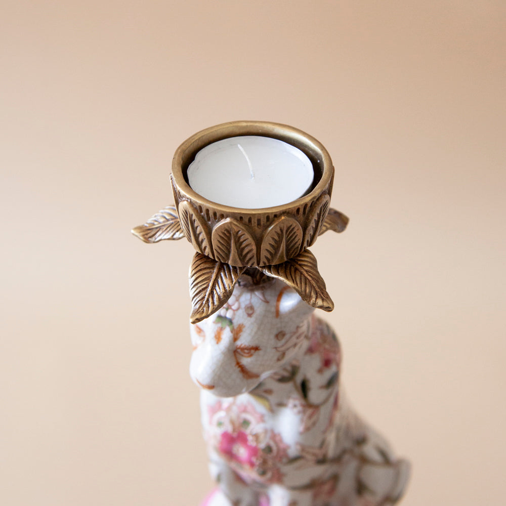 Jungla Candle Holder - Leopard