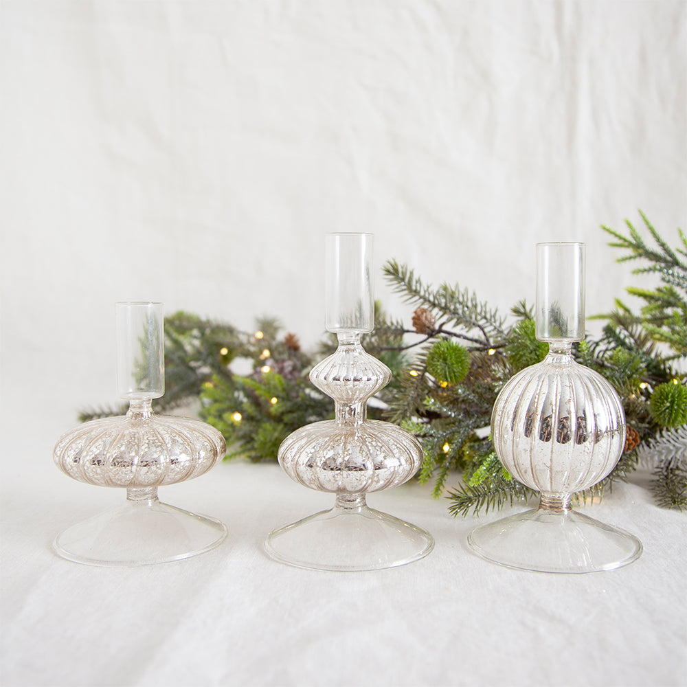 Sparkle Candle Holder Set of 3