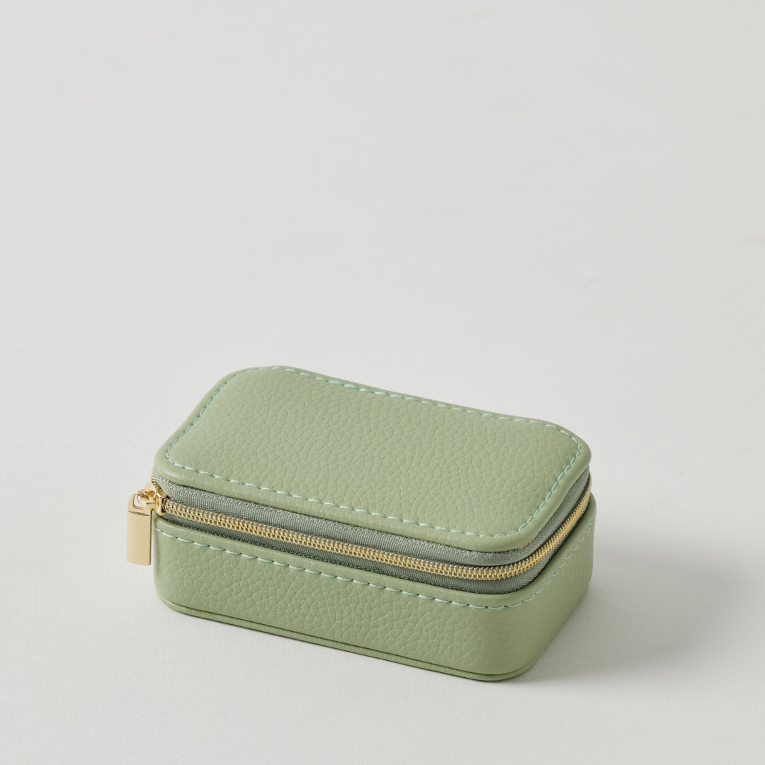 Mini Jewellery Case - Sage