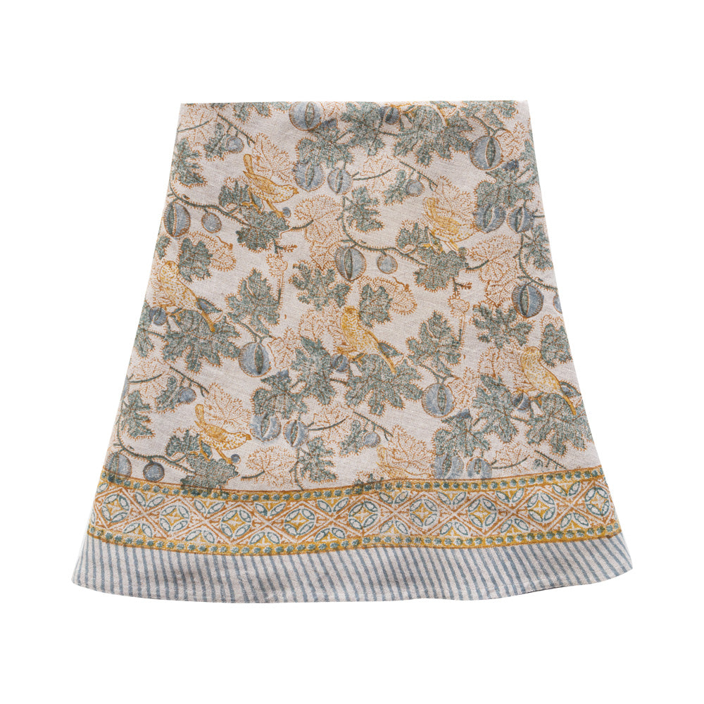 Vivienne Round Linen Tablecloth