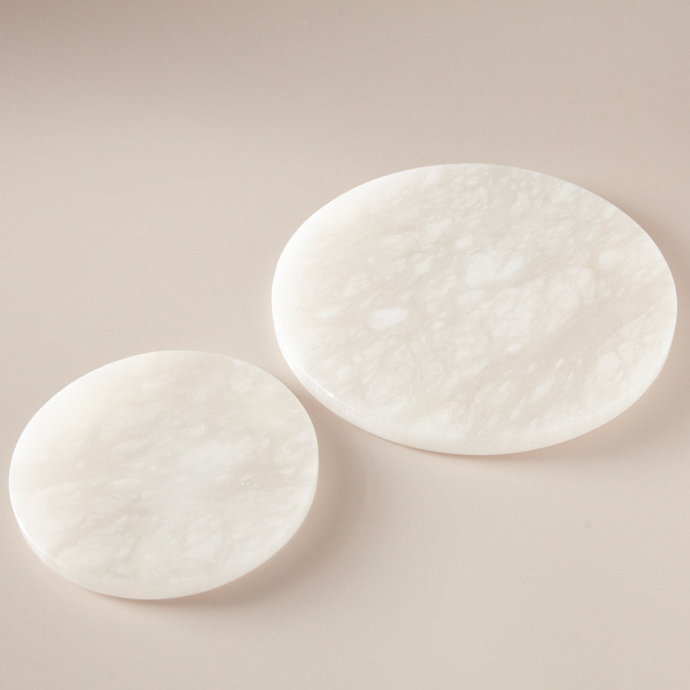 Alabaster Plate Medium