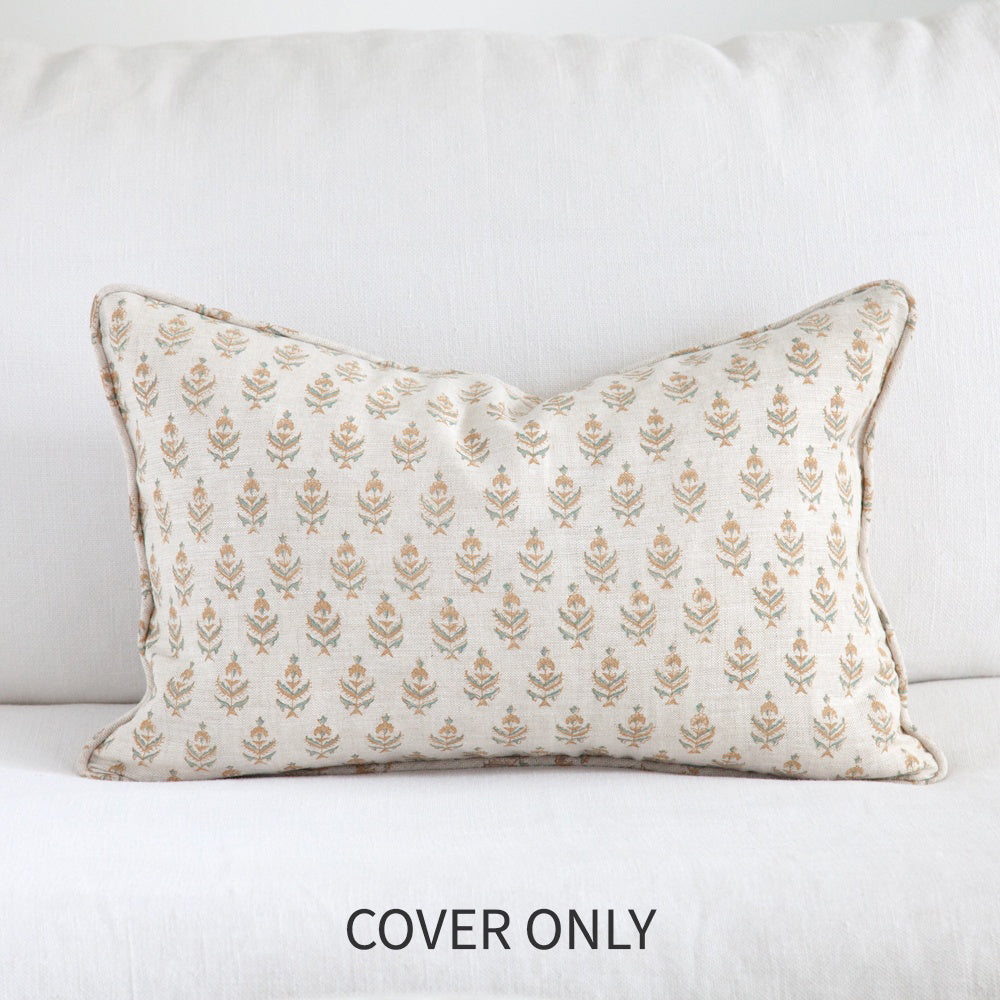 Aster Windsor Yellow Cushion Cover Only 35x55cm