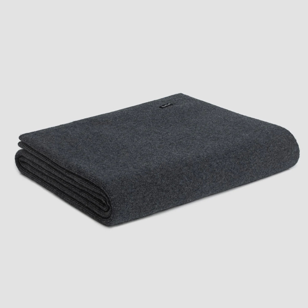 Grey Ribbed Throw Bemboka Angora Merino Fine Rib Throw | Pepperwhites – Pepperwhites by ...
