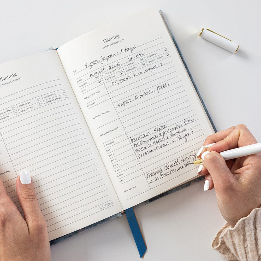 Travel Planner Journal