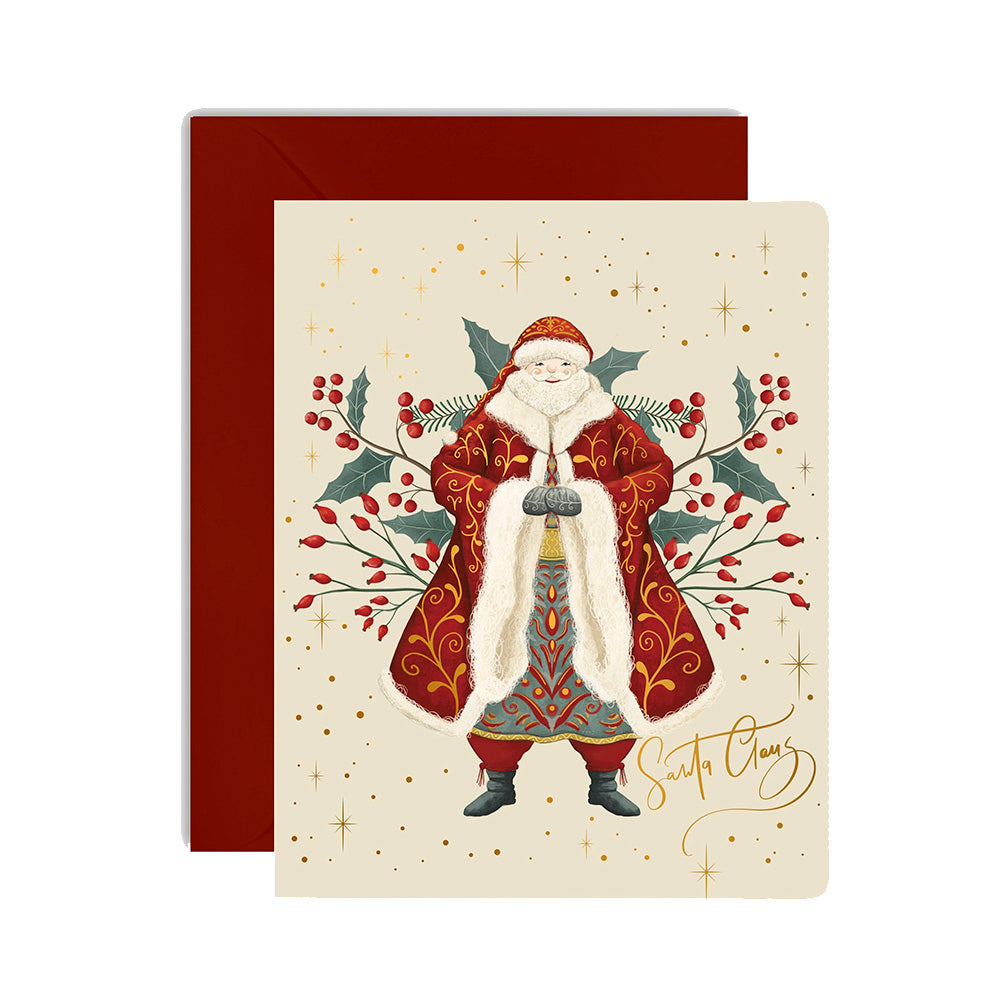 Santa Claus Christmas Card