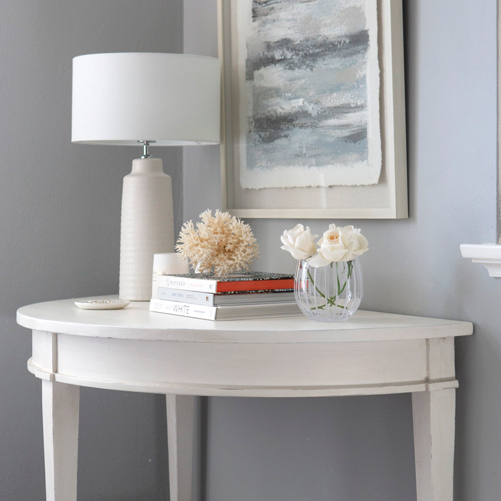 Cassie Table Lamp White