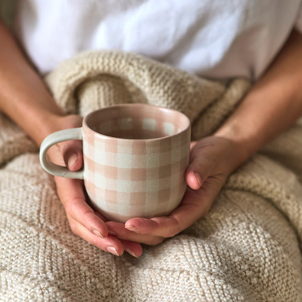 Cat's Pyjamas Check Mug