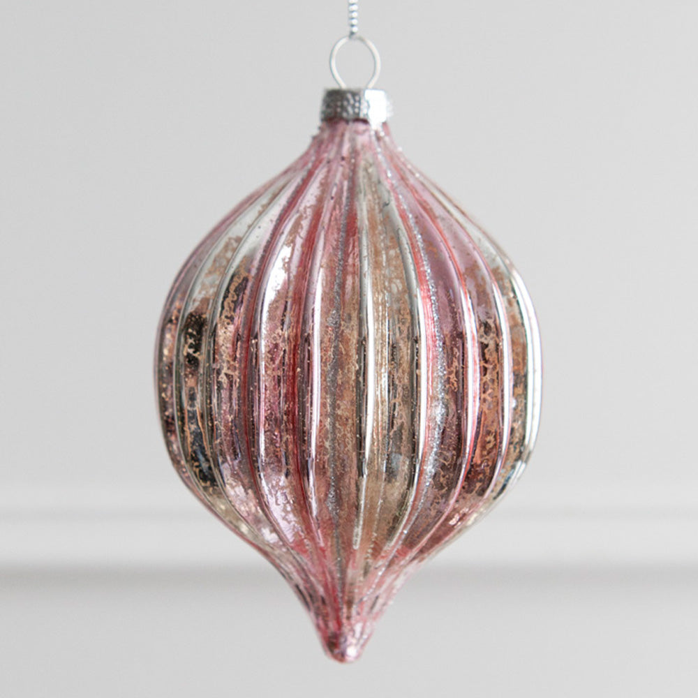 Pink Drop Bauble