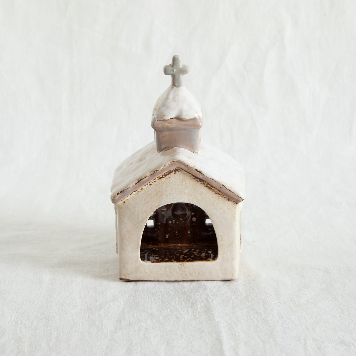 Ceramic Tealight  Village Church