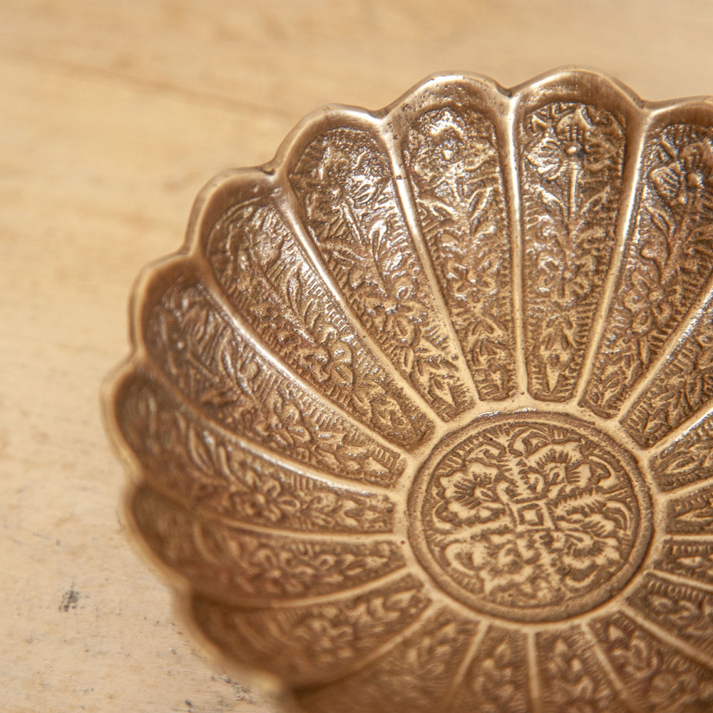 Clover Brass Dish