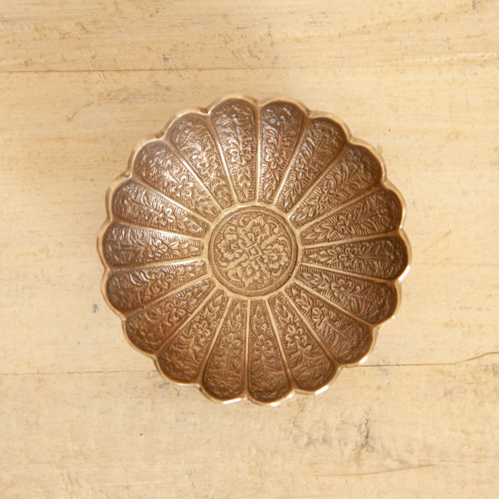 Clover Brass Dish