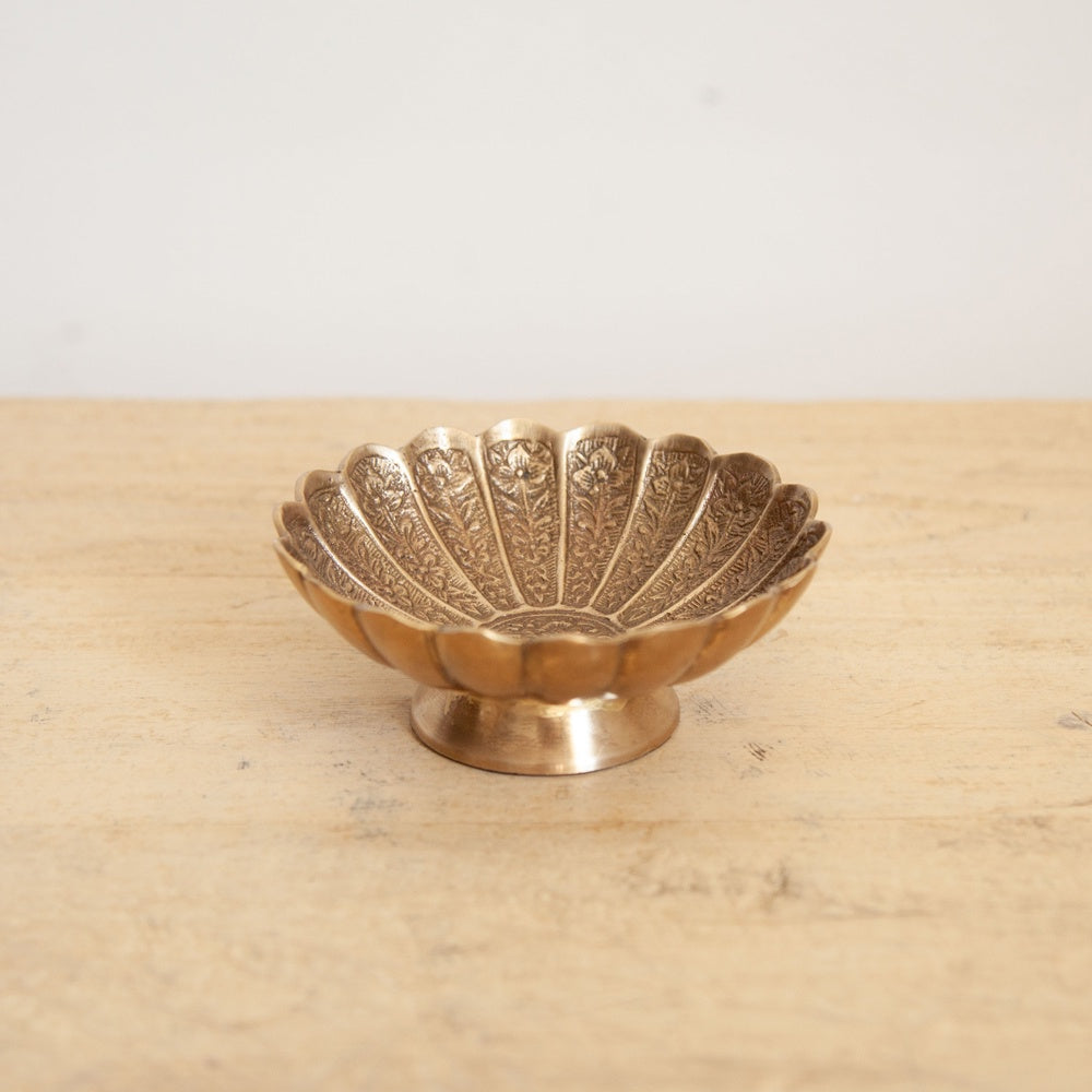 Clover Brass Dish