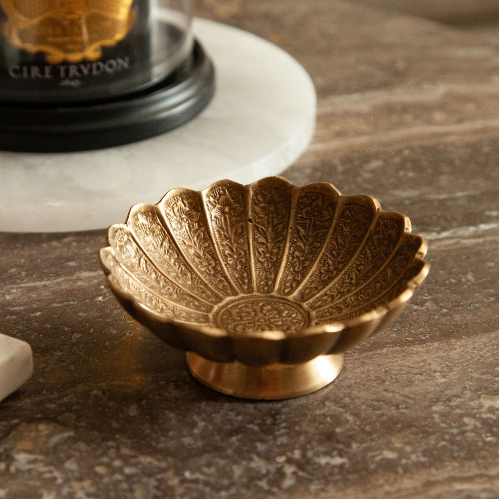 Clover Brass Dish