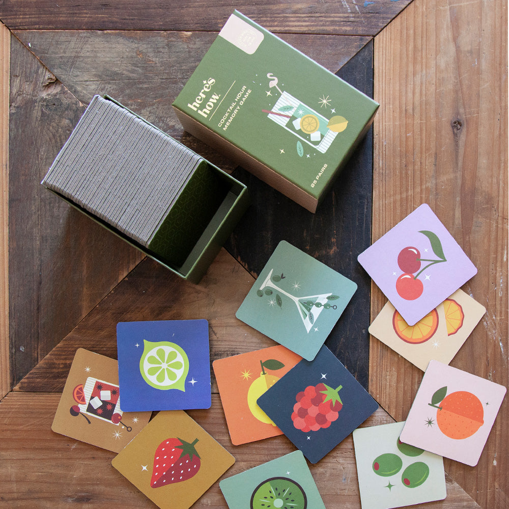 Cocktail Memory Game