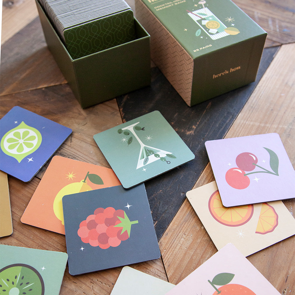 Cocktail Memory Game