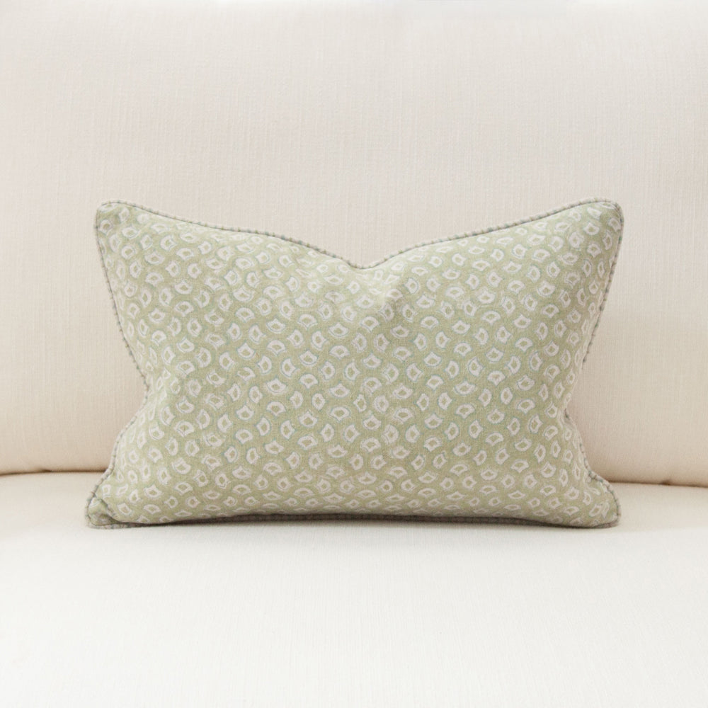 Cove Tarragon Cushion 30x45cm