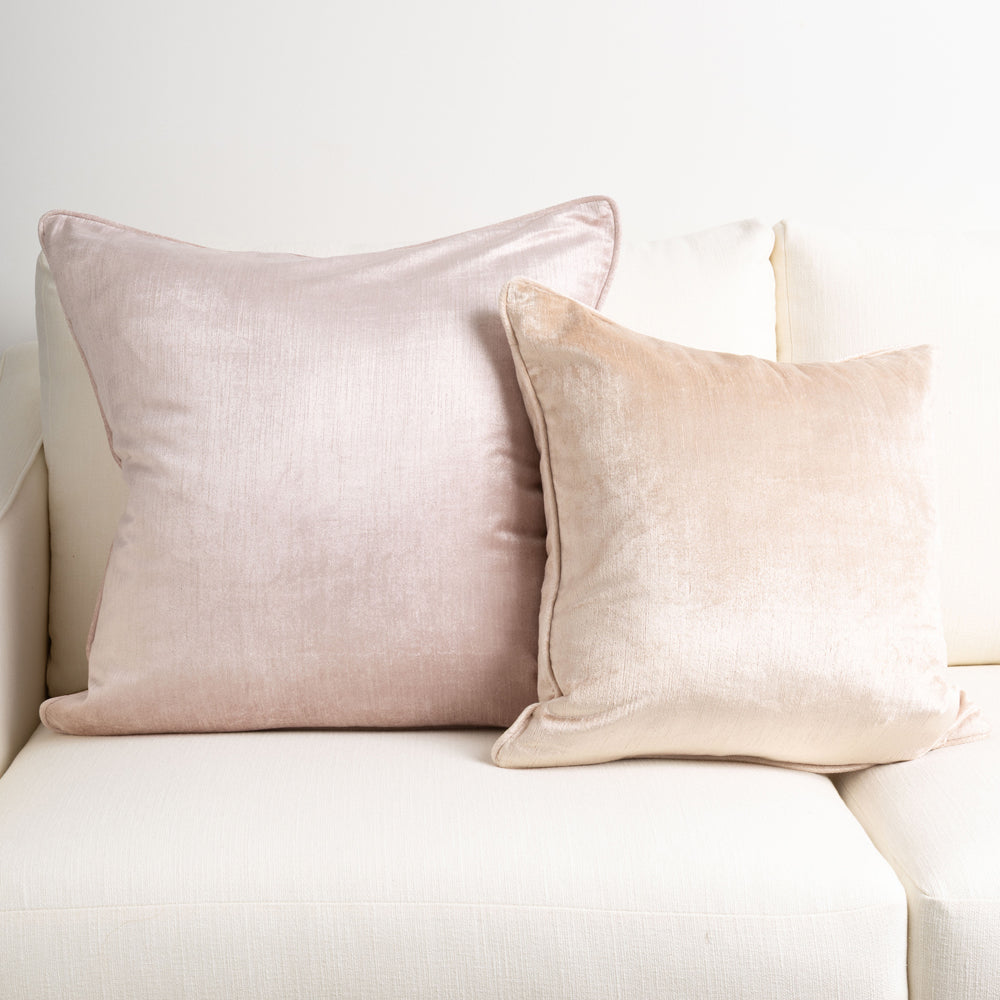 Crushed Velvet Cushion Dusk 60x60cm