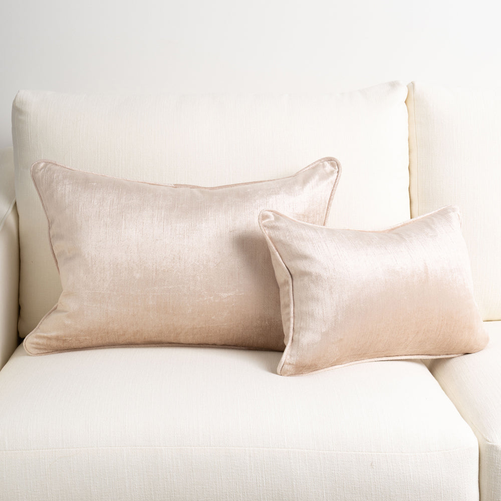 Crushed Velvet Cushion Dusk 40x60cm