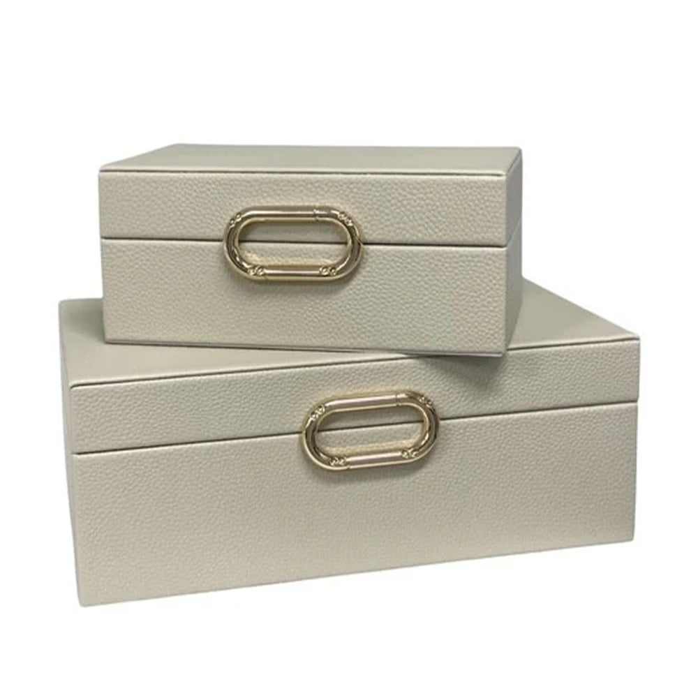 Pebble Dressing Table Box Small