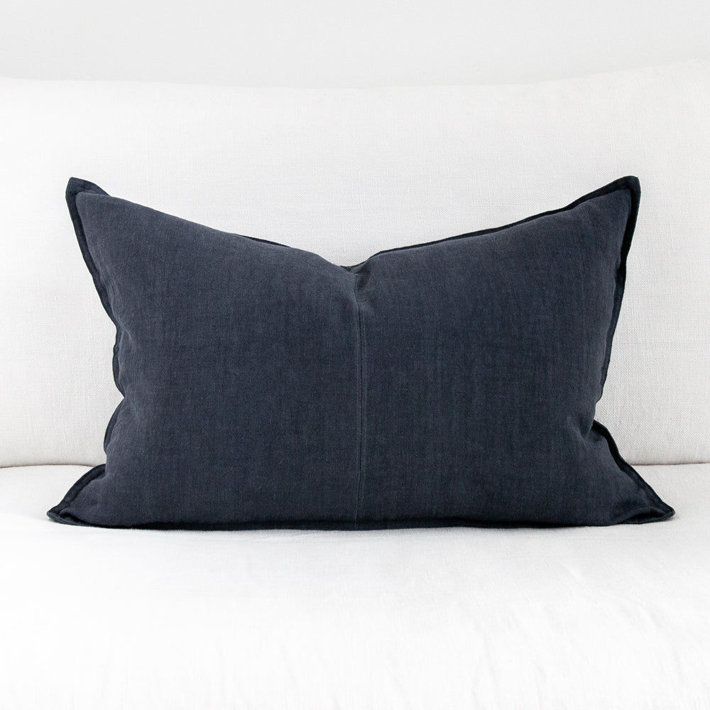 Everyday Linen Cushion Denim 40x60cm