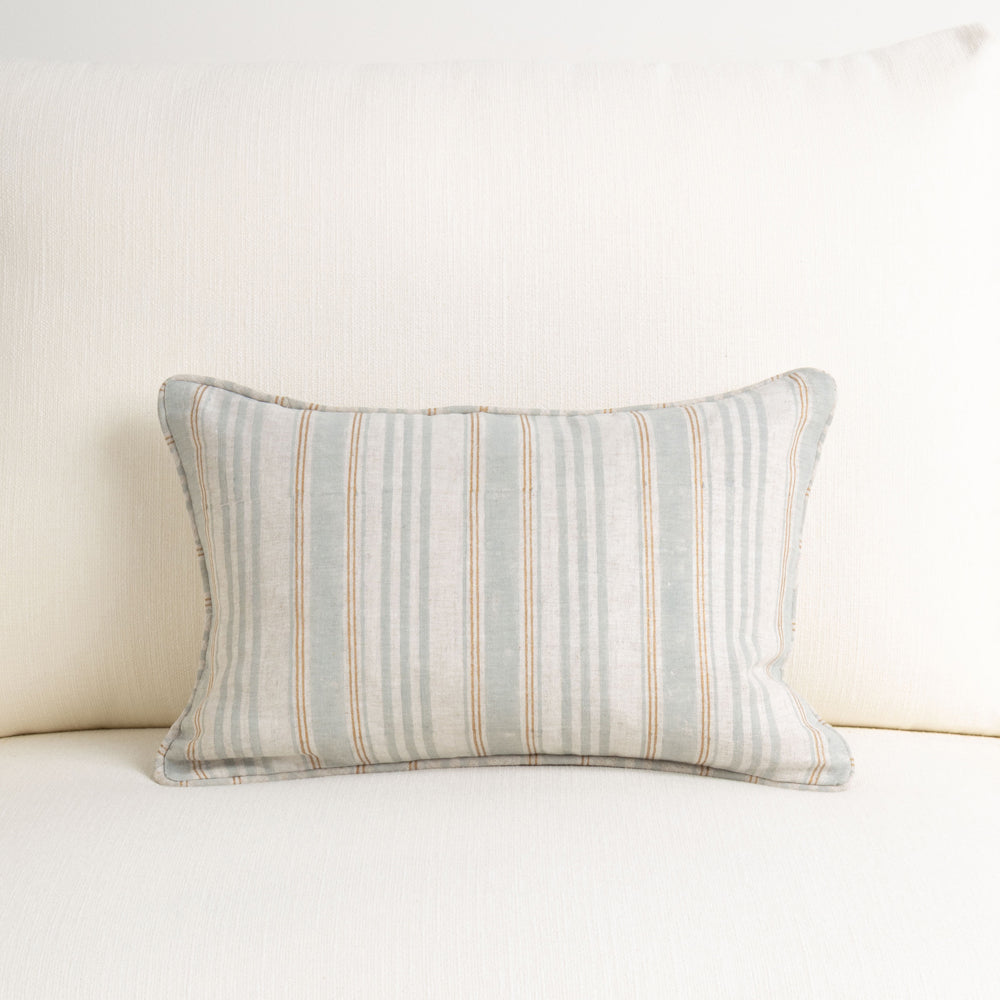 Antique Blue & Gold Pair