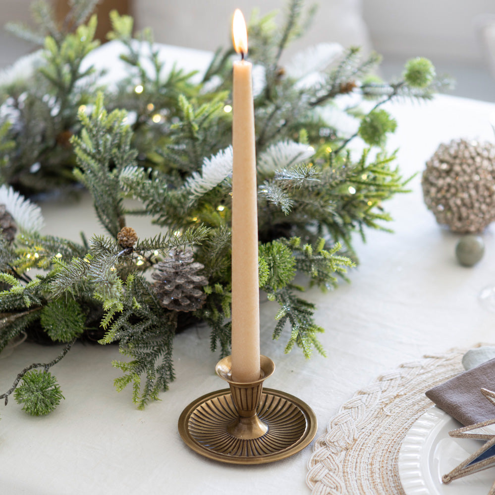 Duchess Brass Candle Holder