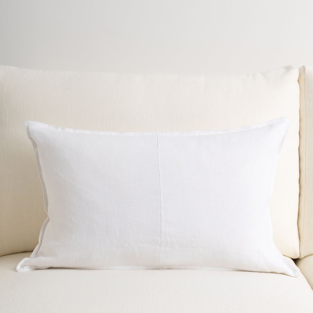 Everyday Linen Cushion Chalk 40x60cm