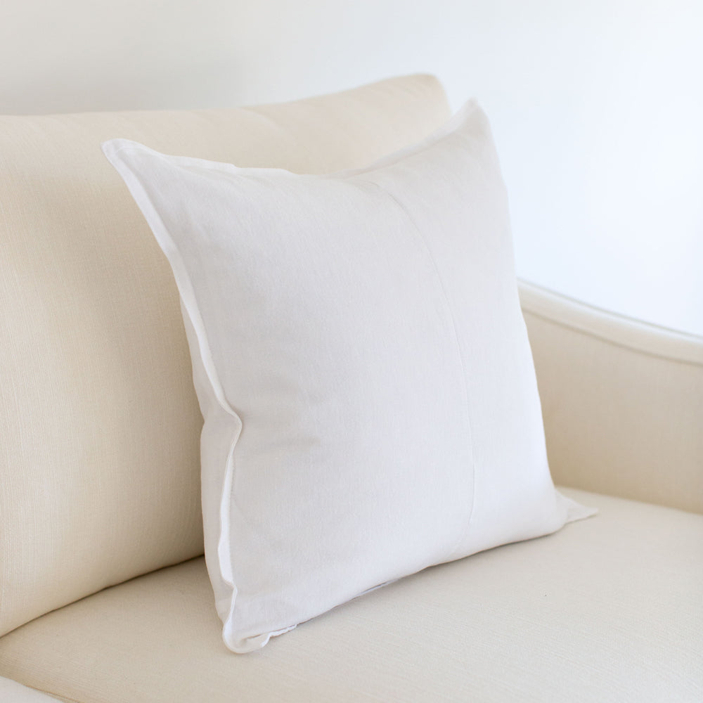 Everyday Linen Cushion Chalk 50x50cm