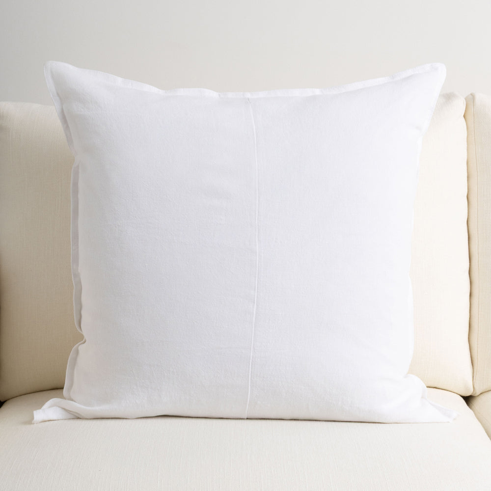 Everyday Linen Cushion Chalk 60x60cm