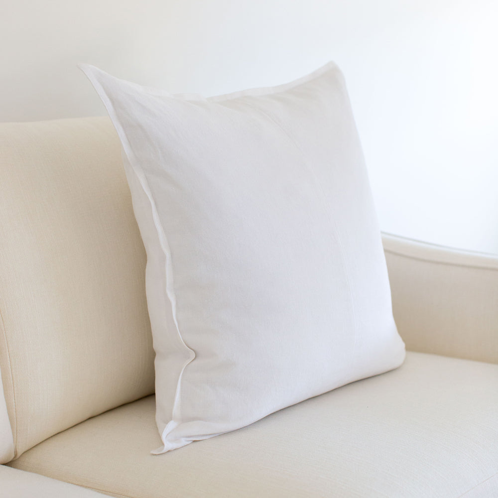 Everyday Linen Cushion Chalk 60x60cm