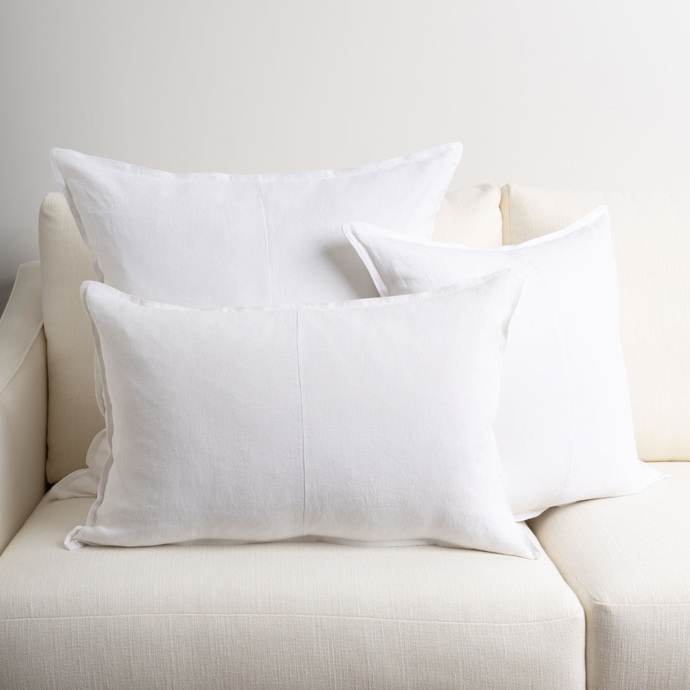 Everyday Linen Cushion Chalk 40x60cm