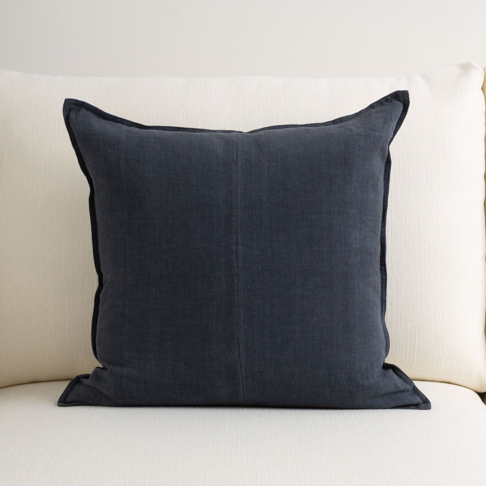 Everyday Linen Cushion Denim 50x50cm