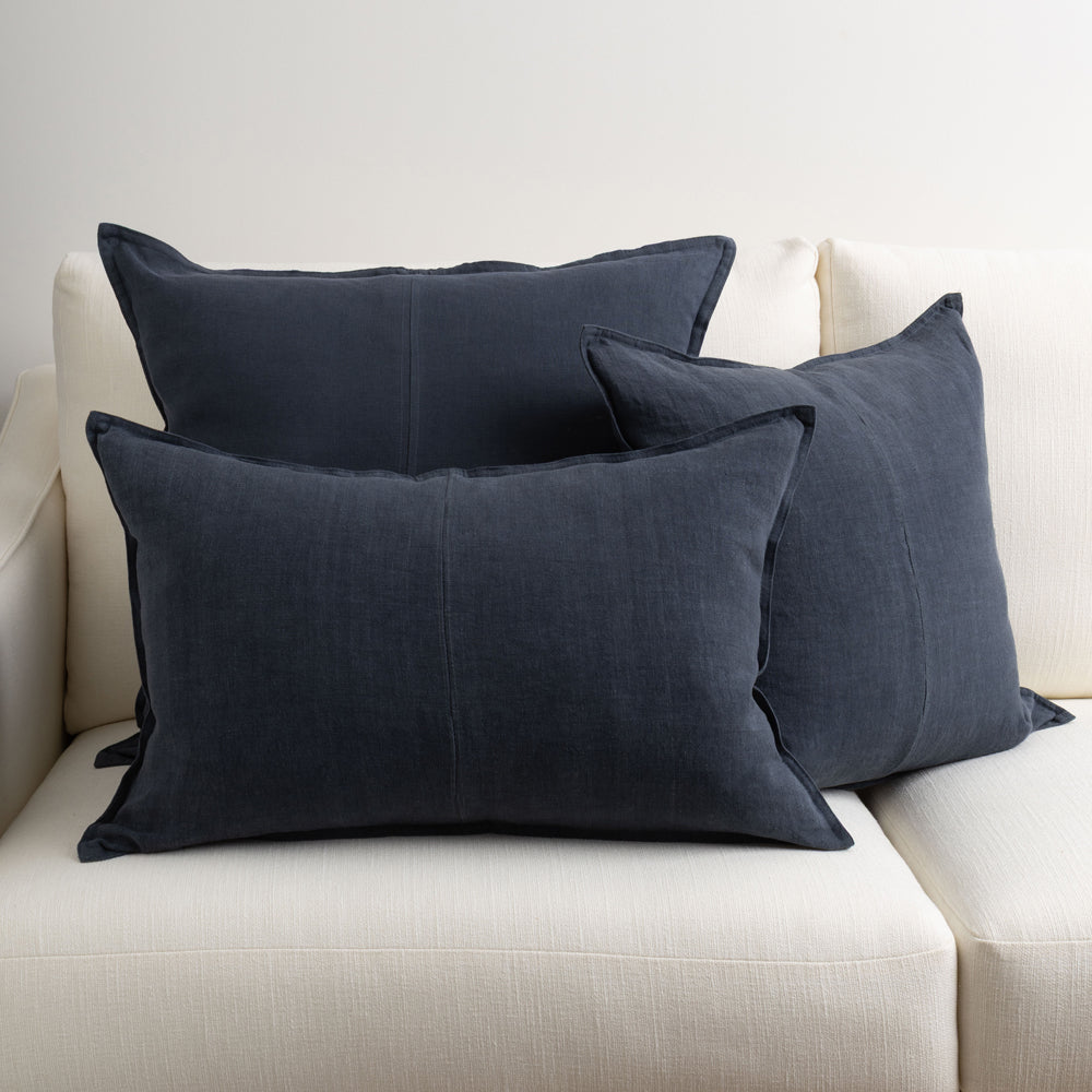 Everyday Linen Cushion Denim 60x60cm