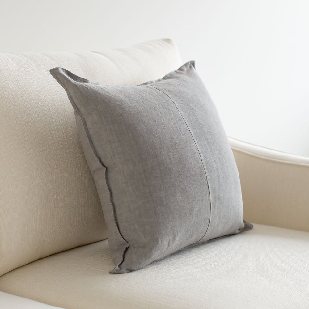 Everyday Linen Cushion Gull Grey 50x50cm