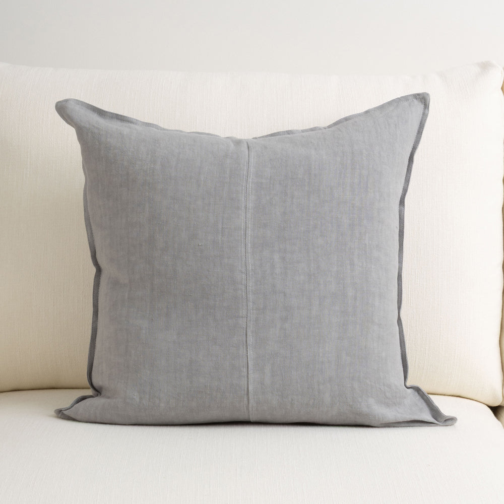 Everyday Linen Cushion Gull Grey 50x50cm