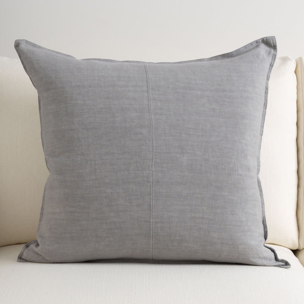 Everyday Linen Cushion Gull Grey 60x60cm