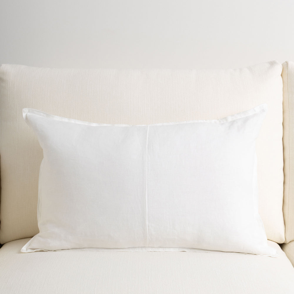 Everyday Linen Cushion Ivory 40x60cm