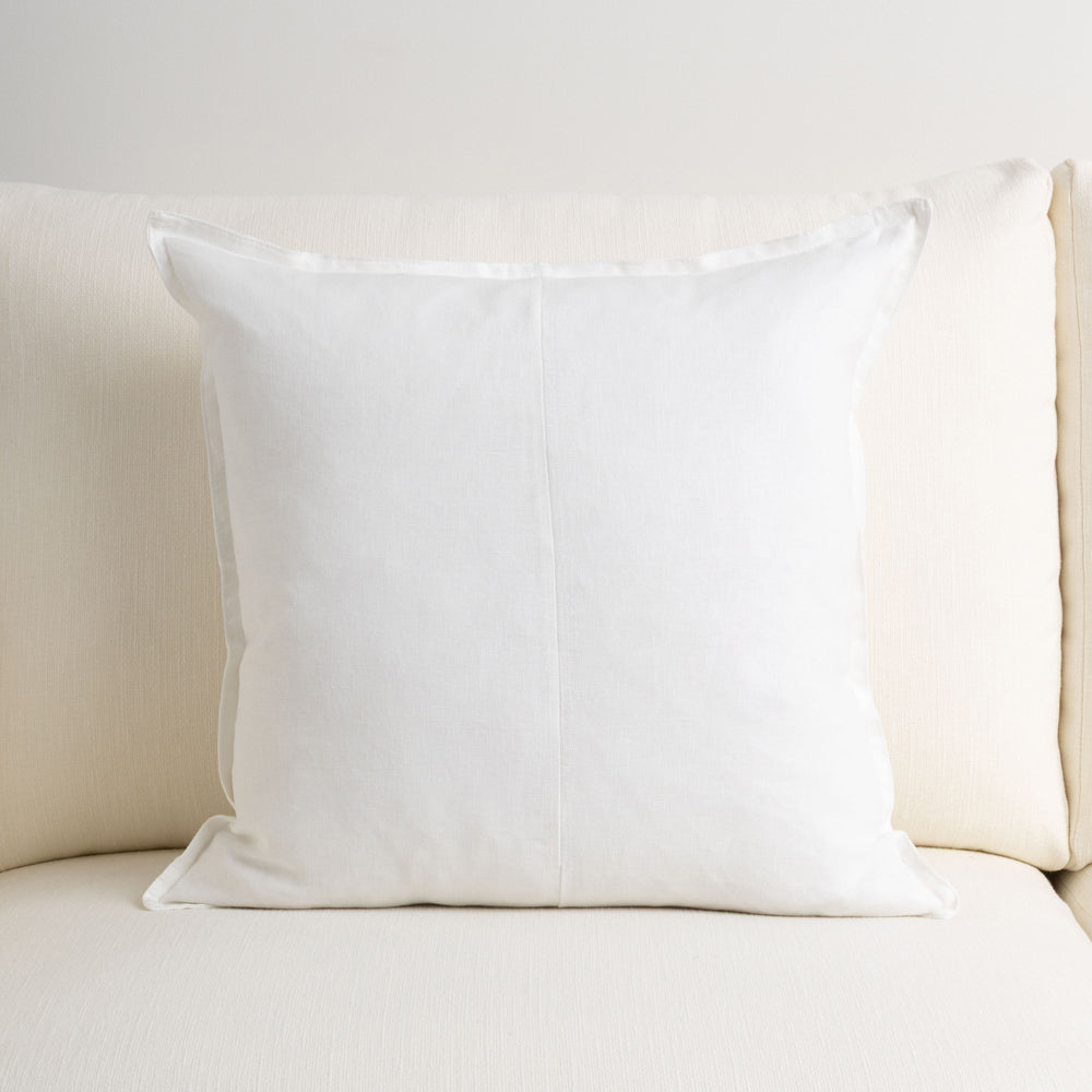 Everyday Linen Cushion Ivory 50x50cm