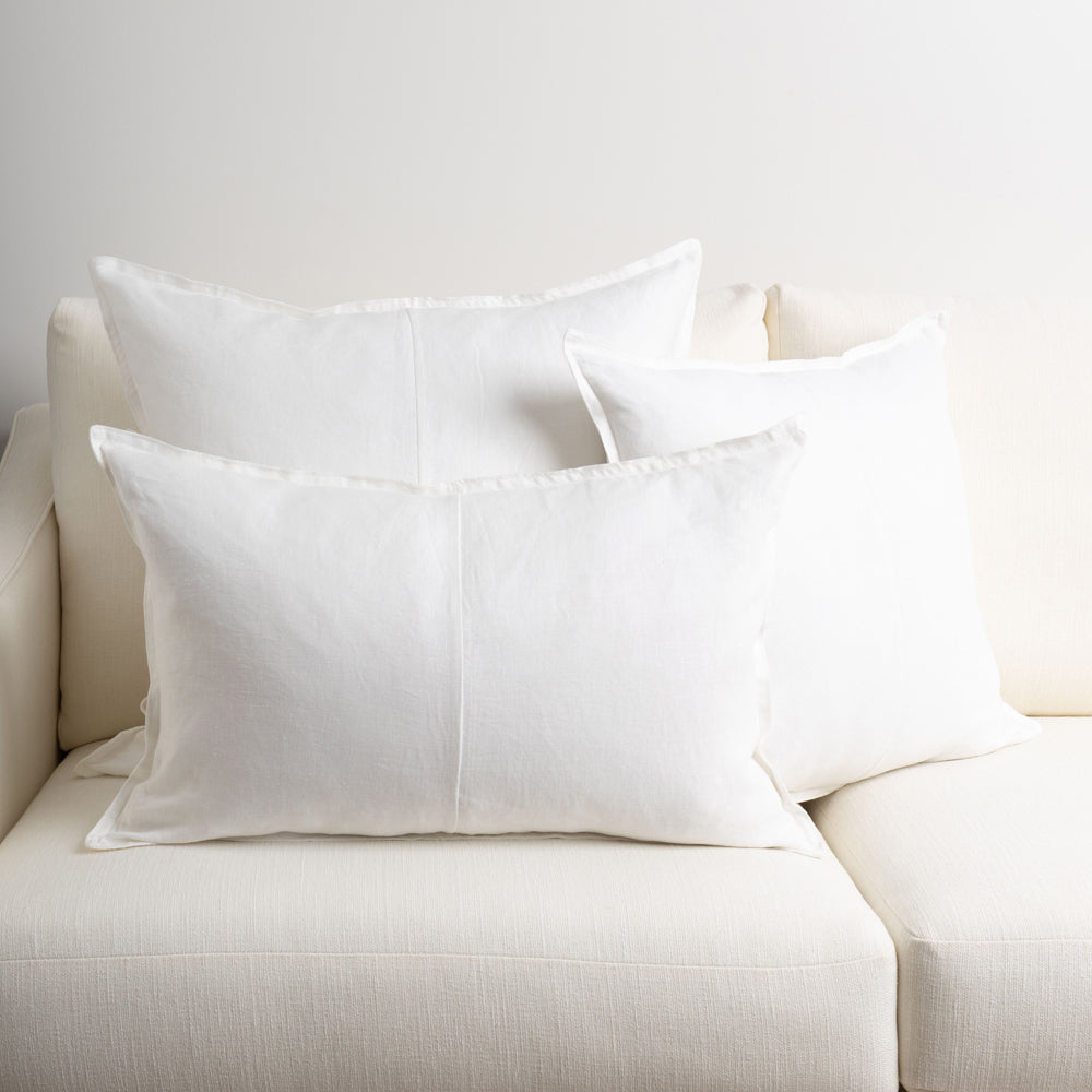 Everyday Linen Cushion Ivory 50x50cm