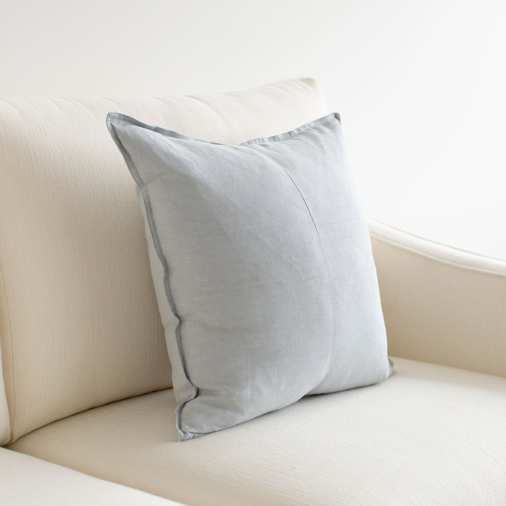 Everyday Linen Cushion Powder Blue 50x50cm