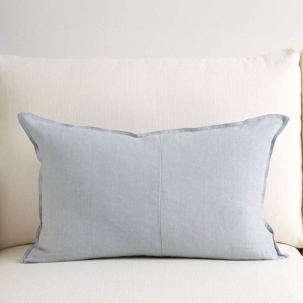 Everyday Linen Cushion Powder Blue 40x60cm