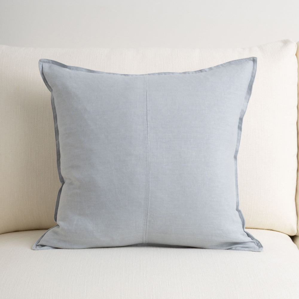 Everyday Linen Cushion Powder Blue 50x50cm