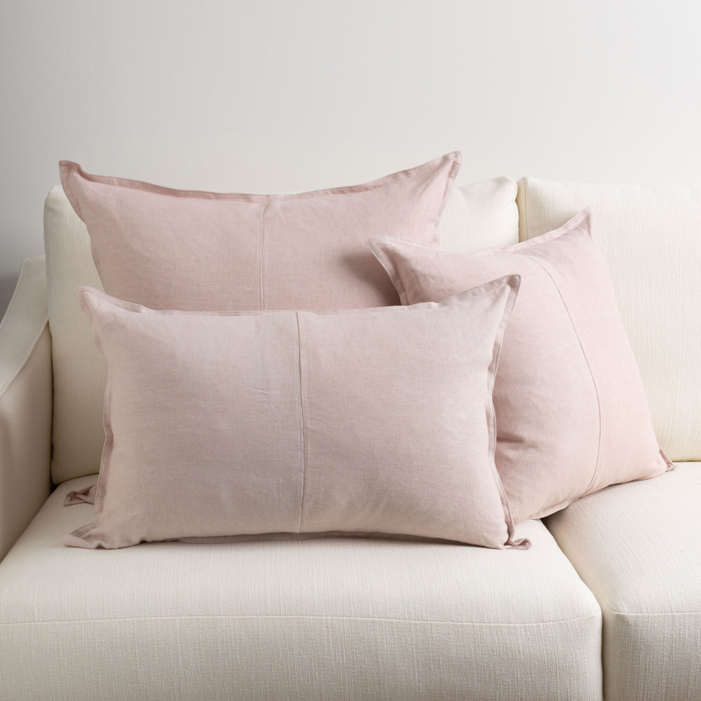 Everyday Linen Cushion Rose 60x60cm