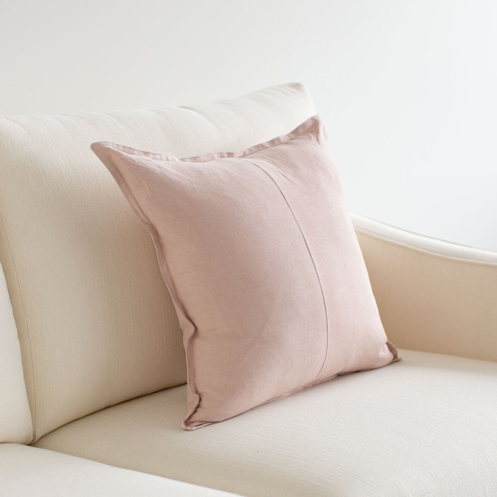 Everyday Linen Cushion Rose 50x50cm