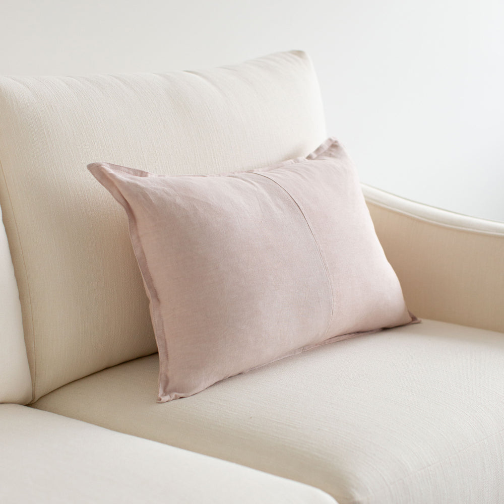 Everyday Linen Cushion Rose 40x60cm