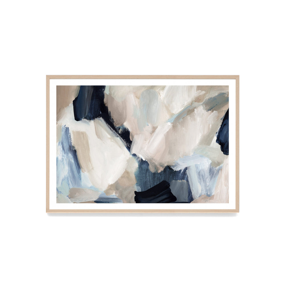 Allegra Blue Wall Art Print