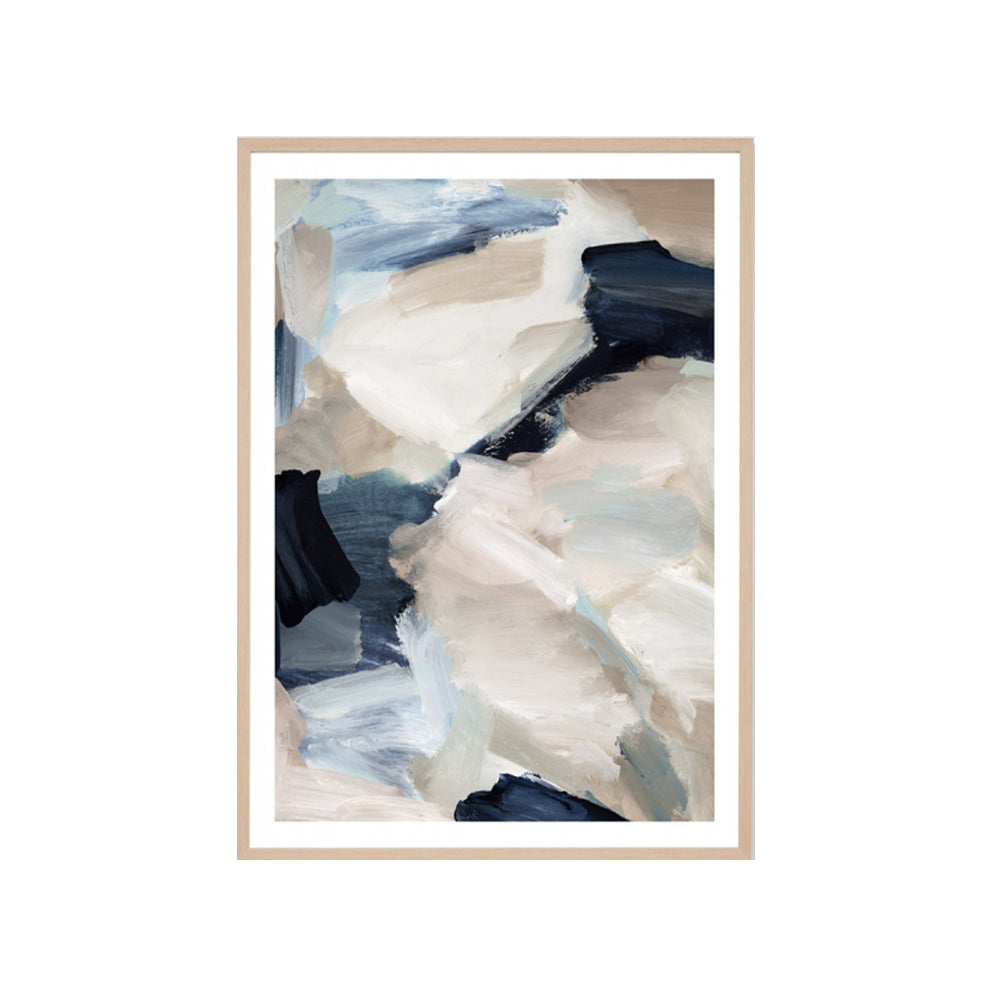 Allegra Blue Wall Art Print